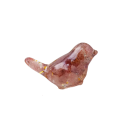 Kruunukristallinen lintupatsas koristefiguuri 2x3 cm luonnonkristallista sisustuselementti pieni koriste pöydälle 9