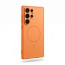 Kryt a Samsung Galaxy S25 Edge S támogatással mágneses töltéshez A kamera védelmével Polikarbonátból és TPU-ból készült Mágneses mobiltok 17
