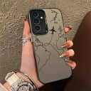 Kryt a Samsung Galaxy S25 S mintával Pevný borítás PC-ből és TPU-ból Polikarbonát és termoplasztikus poliuretán Mobiltelefon tok 13