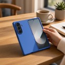 Kryt a Samsung Galaxy Z Fold 6 Tenké műanyag tok Két részes burkolat Védőkeret a kamera körül A mindennapi használatra 17