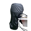 Kryt na lodní motor 248×197 cm 6–225HP Vodotěsný UV odolný Oxford 420D Polyester Prachotěsný vzduchový ochranný obal pro závěsný motor Yacht Marine 2
