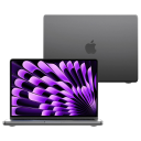Kryt na MacBook Air 13,6 palců pro modely A2681 A3113 a A3240 z let 2022 až 2025 matné dvoudílné pouzdro na víko i dno notebooku 5