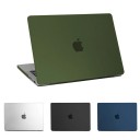 Kryt na MacBook Pro 13 palců s čipy M1 a M2 model A2338 částečně průhledný dvoudílný obal proti poškrábání víka i dna při nošení 1