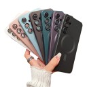 Kryt na Samsung Galaxy A25 Ochranną szkła na aparat Magnetyczny pierścień Kryte przyciski Odporna obudowa na telefon do magnetycznego uchwytu 5
