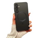 Kryt na Samsung Galaxy A55 Ochranną szkła na aparat Magnetyczny pierścień Kryte przyciski Odporna obudowa na telefon do magnetycznego uchwytu 8