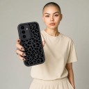 Kryt na Samsung Galaxy S24+ S leopardím vzorem Silikonový obal na mobil Pouzdro na telefon Samsung S24 Plus Zadní kryt Ochrana 6
