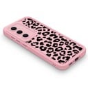 Kryt na Samsung Galaxy S24 z leopardzim wzorem Silikonowy obal na telefon Pokrowiec na telefon Samsung S24 Tylny pokrowiec Ochrona 17