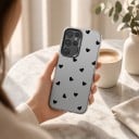 Kryt na Samsung Galaxy S25 Ultra S potiskem Pevný obal z PC a TPU Polykarbonát a termoplastický polyuretan Obal na mobil 3
