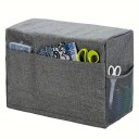 Kryt na šijací stroj s úložnými kapsami ochranný obal 43 x 31 x 21 cm textilný organizér pre domáce šijacie stroje 1