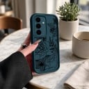 Kryt na telefón Samsung Galaxy S26 Ultra S motívom kvetín a ruží Silikónové puzdro na mobil Kvetinový obal pre Galaxy S26 Ultra 2