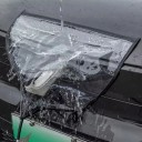 Kryt nabíjecího portu pro elektromobily Voděodolný a prachotěsný Ochrana proti dešti sněhu i námraze 54,5 x 45,7 cm Průhledný Univerzální 1