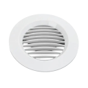 Kryt ventilátoru kulatého potrubí 100 mm 145x72x92 mm Větrací mřížka ventilační otvor Ochranný kryt odvodního ventilu pro proudění vzduchu 3