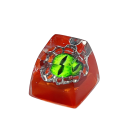 Krytka na klávesy evil eye dekoratívna 1,8x1,8x1,6 cm živica artisan keycap pre mechanickú klávesnicu herný PC 3
