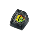 Krytka na klávesy evil eye dekoratívna 1,8x1,8x1,6 cm živica artisan keycap pre mechanickú klávesnicu PC setup 3