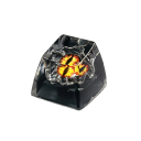 Krytka na klávesy evil eye dekoratívna 1,8x1,8x1,6 cm živica artisan keycap pre mechanickú klávesnicu PC setup 4