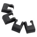 Krytky para as dobradiças das portas do carro 4 pcs 2