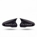 Kryty bočných spätných zrkadiel nalepovacie, ľavý a pravý, 2 ks, ABS, karbonový vzhľad, pre VW Golf MK6 GTI GTD R R-Line 2009–2011 1