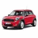 Kryty předních světlometů, levý a pravý rámeček na klipy, 1 pár, ABS plast, lesklá černá, pro MINI Cooper Countryman R60 2011–2016 2