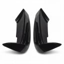 Kryty sumuvalaisimia etupuskuriin – splitter canards 41 × 17 cm, ABS muovi, kiiltomusta, BMW F30 F31 F35 M Sport 2012–2019 3