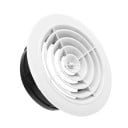 Kryty wentylatora okrągłego przewodu 150 mm 200x78x145 mm Kratka wentylacyjna otwór wentylacyjny do odprowadzania powietrza Kryt zaworu 1