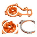 KTM 690 Husqvarna 701 GasGas 700 Vesipumpun jäähdytin CNC-alumiininen välikappale ja pyörä Moottoripyöriin 6
