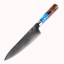 Kuchársky nôž z damascénskej ocele 5