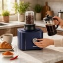 Küchenmaschine TopStrong YYFP405 11 in 1 1100 W 3 Geschwindigkeiten und Pulsfunktion Schüssel 3,2 l und Mixer 1,5 l Schneiden und Kneten Für 7