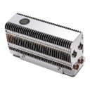 Kühler für M.2 SSD 71 x 38 x 23 mm mit digitaler Temperaturanzeige und doppeltem Kupferrohr in Silber für NVMe und NGFF 1