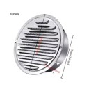 Kulatá větrací mřížka 80 mm 78x125x35 mm Nerezová ocel 201 Ochrana proti hmyzu Venkovní i vnitřní ventilace Odvod a cirkulace vzduchu 5