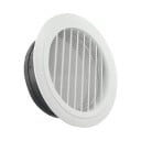Kulatny wentylacyjny otwór 125 mm 168x65x118 mm Regulowana plastikowa siatka ABS Żaluzjowy pokrywka na ścianę i sufit Odporna pokrywka wentylacyjna do użytku wewnętrznego 1