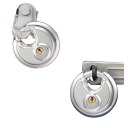 Kulatý visací zámek 60 mm nerezová ocel voděodolný odolný proti korozi bezpečnostní zámek na bránu vrata garáž 3