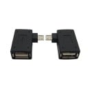 Kulma-adapteri Micro USB uros USB naaras ja Micro USB naaras 2 kpl Micro USB -portilla varustetuille puhelimille ja muille laitteille 90° kulmassa 2
