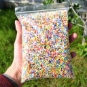 Kulor till slime Små plastkulor i en förslutningsbar påse med dragkedja Mått på förpackningen 20 x 14 x 3 cm För skapande och lek med slime 13