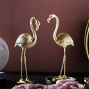 Kultainen flamingo-koriste 3