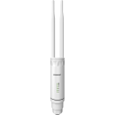Kültéri WiFi router kétsávos AP 1200 Mb/s 2,4 GHz és 5,8 GHz PoE gigabites Ethernet vízálló fehér access point a kültéri hálózathoz 1