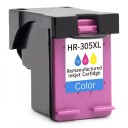 Kunnostettu HP 305XL Kolmivärinen mustekasetti 18 ml Noin 450 sivua Sirulla HP DeskJet 2700 2720 4110 4120 ja Envy 6020 1