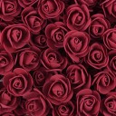 Kunstbloemen ter decoratie 50 stuks Set kunstrozen Decoratieve bloemen 12