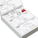 Kunstbuch für Kinder mit Schritt-für-Schritt-Anleitungen 24 × 17 cm 32 Seiten blaue Zeichenschule für Anfänger und Freizeit 4