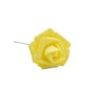 Kunstig glitrende dekorativ blomst på tråd 20,5x6,5 cm PE skum til dekoration, floristik og indretning 6