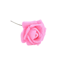 Kunstig glitrende dekorativ blomst på tråd 20,5x6,5 cm PE skum til dekoration, floristik og indretning 2
