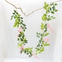 Kunstig guirlande med blåregnsblomster 8