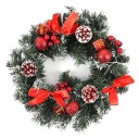Kunstig LED-adventskrans 5