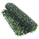 Kunstig plantevæg 40x60cm grøn plastik hækblad græsmåtte landskabssimulering græsplæne vægdekoration balkon have 2
