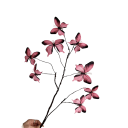 Kunstig sommerfugleblomst dekorativ gren 70 cm ståltråd og stof realistisk udførelse til arrangement i vase og dekoration 6