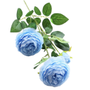 Kunstige blomster til dekoration 3 stk. Sæt med kunstige pæoner Dekorative blomster 4