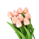 Kunstige blomster til dekoration 3 stk. Sæt med kunstige tulipaner Dekorative blomster 11