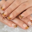 Kunstige negle Fransk manicure 24 stk. 4