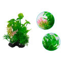Künstliche Pflanze für das Aquarium 14 cm Simulation von Wassergras Dekoration aus weichem Kunststoff Versteck für Fische Grasartige Dekoration 2