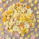 Kunstmatige decoratieve bloemen realistische bloemstukken 20 stuks zijde set voor bruiloften tafelversiering en het maken van decoraties 5