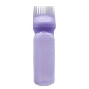 Kunststof applicatiefles met kam 17x4,5 cm Salonapplicator voor olie en kleur Professionele benodigdheden voor kappers en barbiers 3